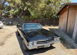 Chevrolet-El-camino-v8-1969-Black-Black-2