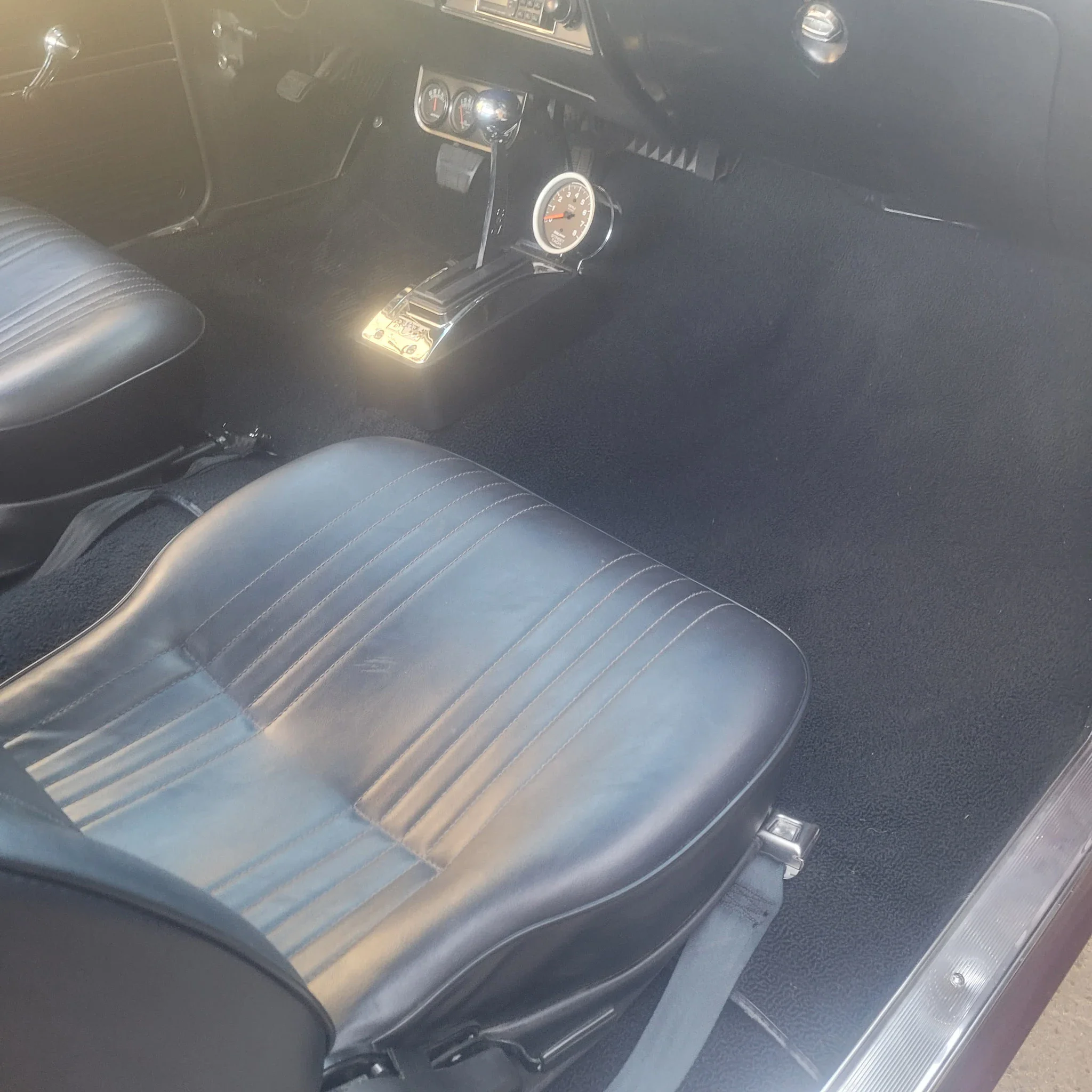 Chevrolet-El-camino-v8-1969-Burgundy-Black-6