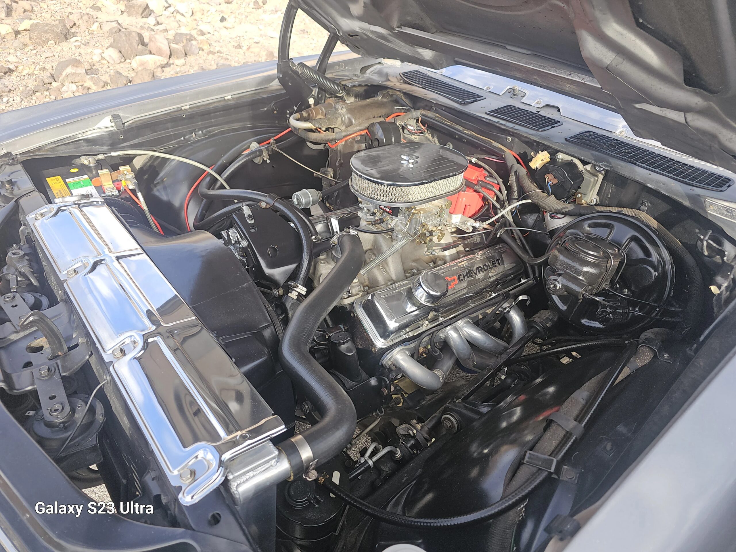 Chevrolet-El-camino-v8-1970-Gray-Black-10