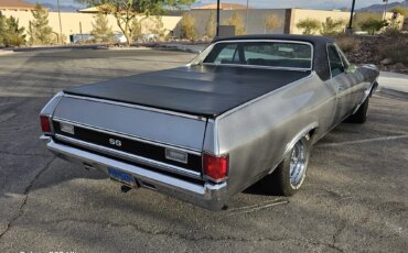 Chevrolet-El-camino-v8-1970-Gray-Black-2