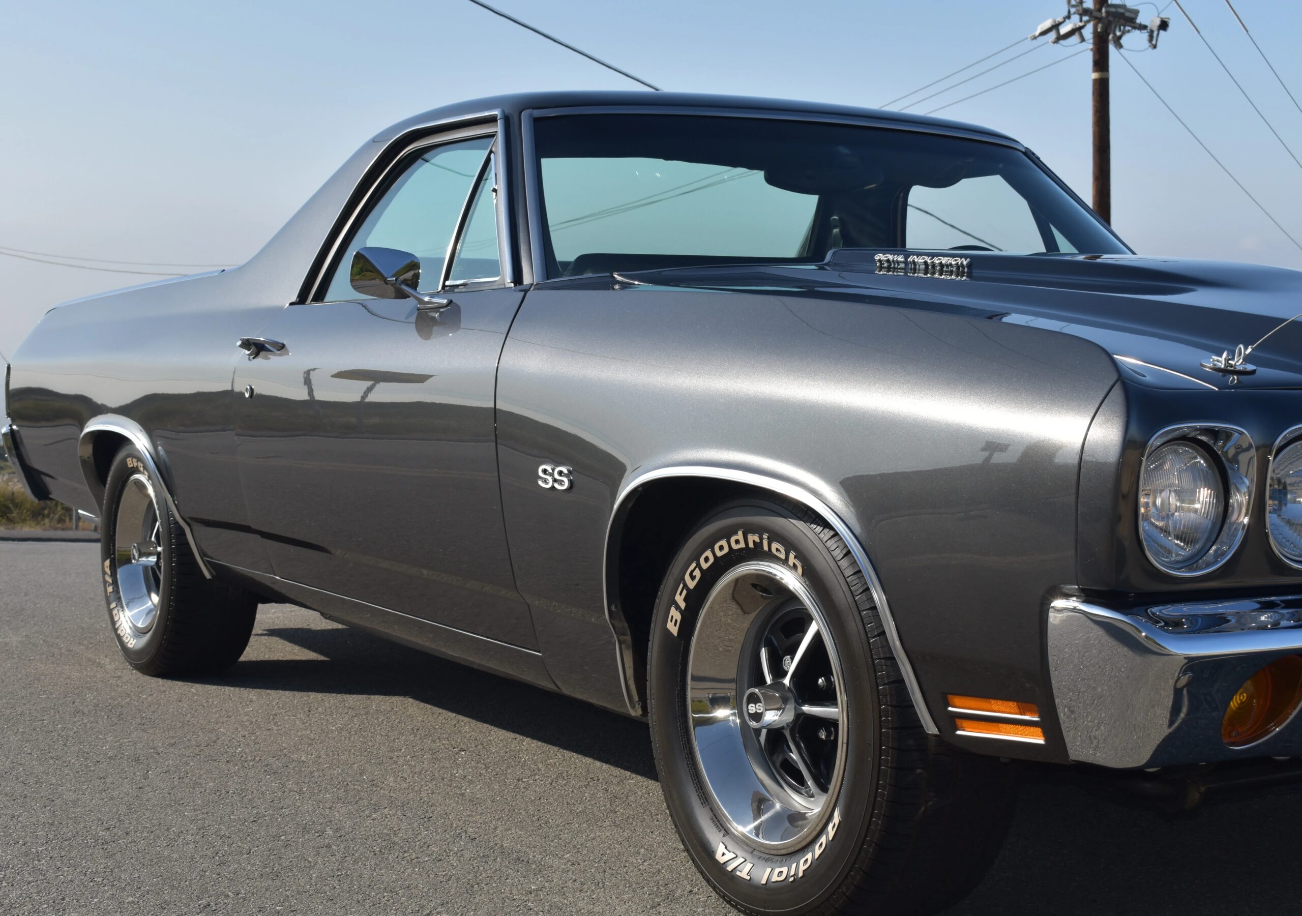 Chevrolet-El-camino-v8-1971-Custom-Black-1