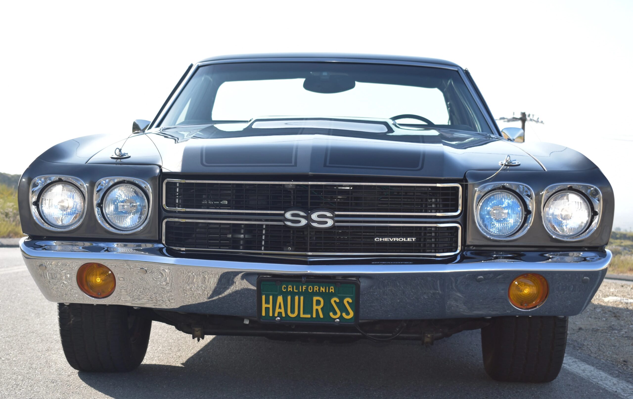 Chevrolet-El-camino-v8-1971-Custom-Black-2