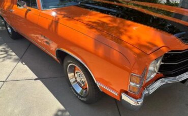 Chevrolet-El-camino-v8-1971-Orange-Black-5