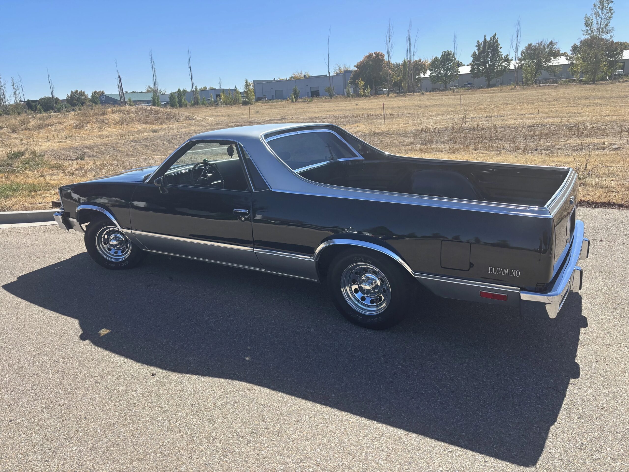 Chevrolet-El-camino-v8-1978-Black-Black-2