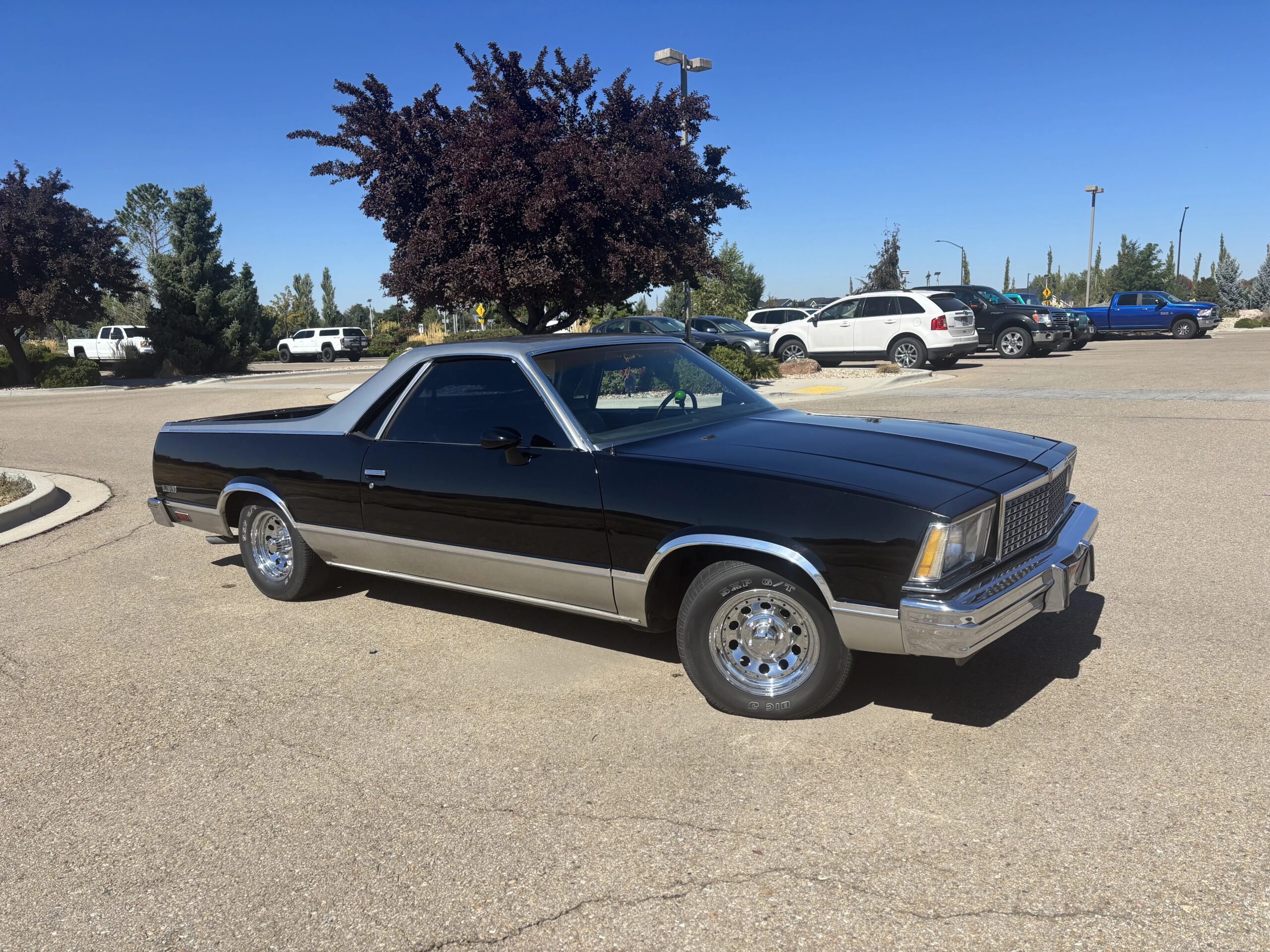Chevrolet-El-camino-v8-1978-Black-Black