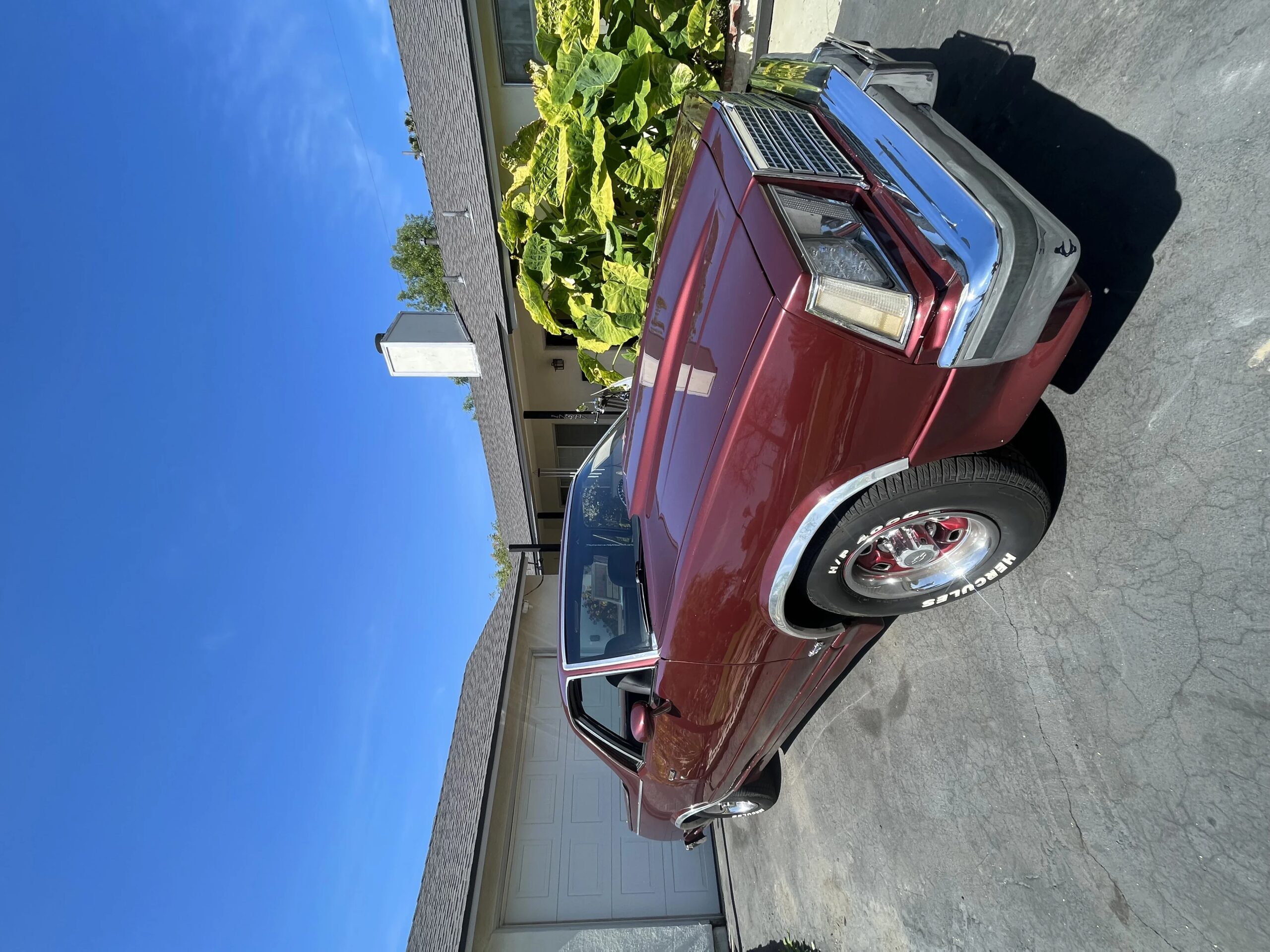 Chevrolet-El-camino-v8-1979-Burgundy-Black-15