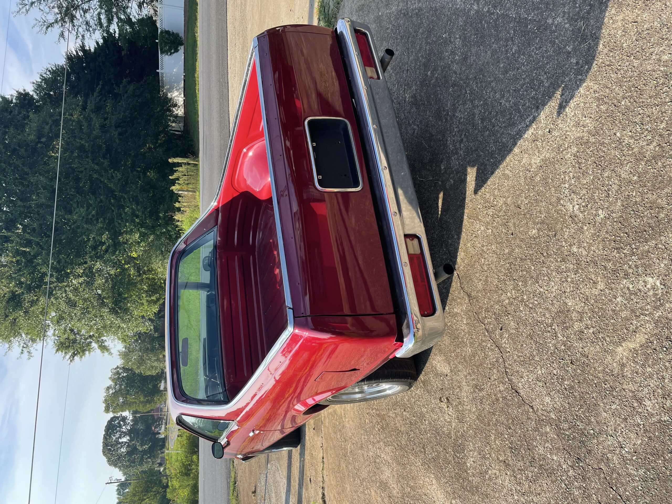 Chevrolet-El-camino-v8-1981-Red-Black-8