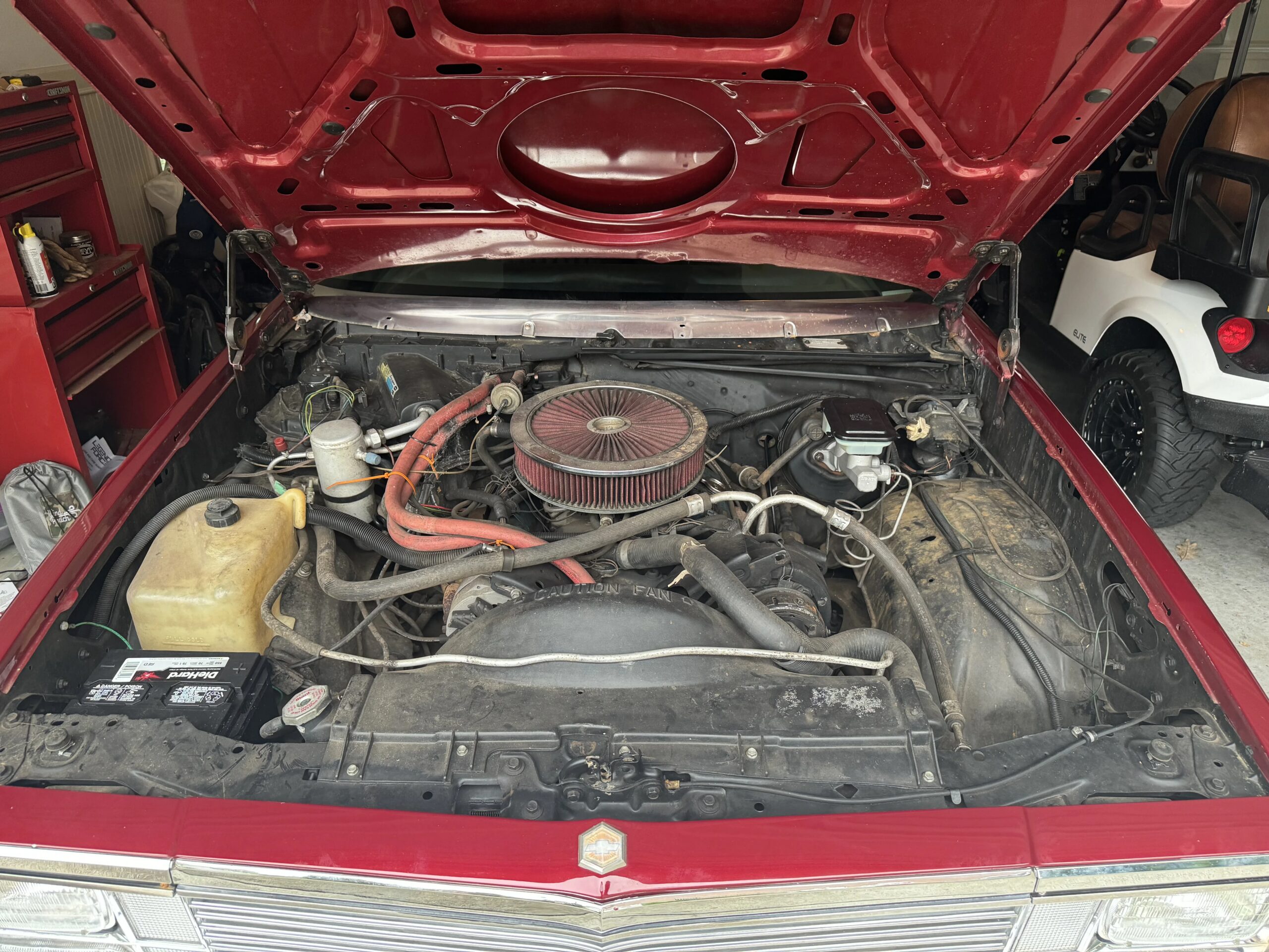 Chevrolet-El-camino-v8-1981-Red-Black-9