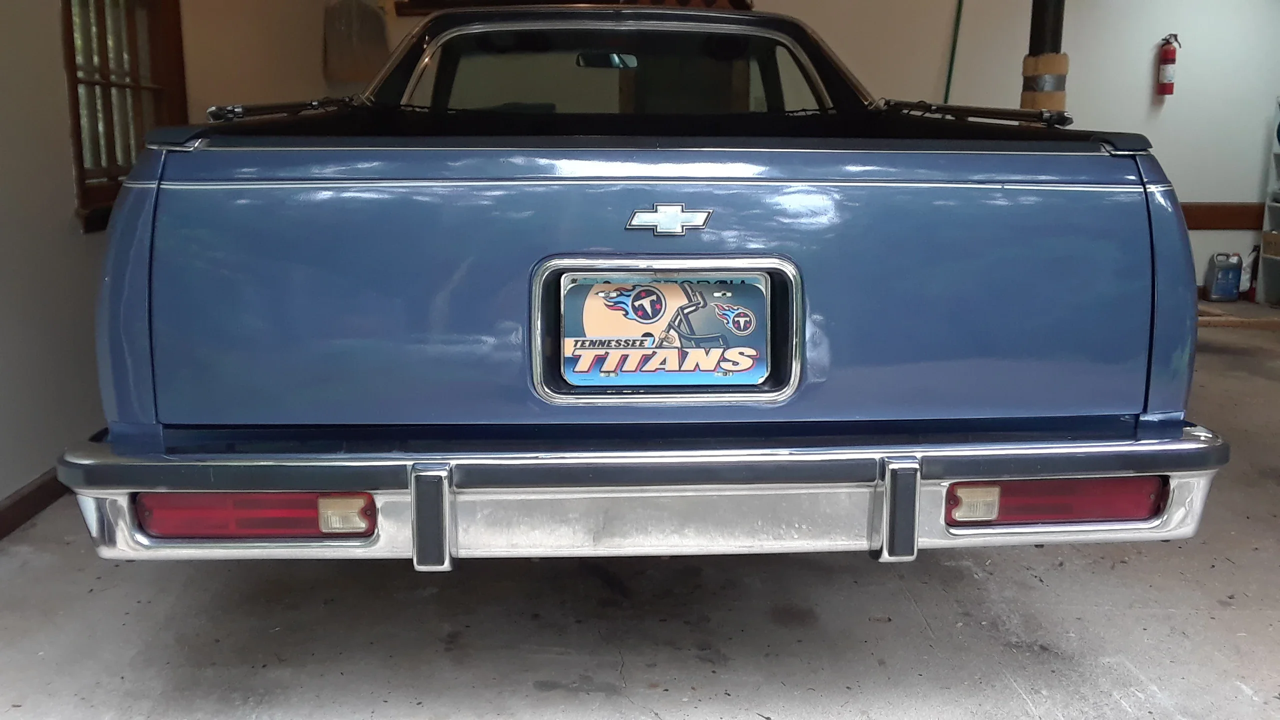 Chevrolet-El-camino-v8-1984-Blue-Blue-1