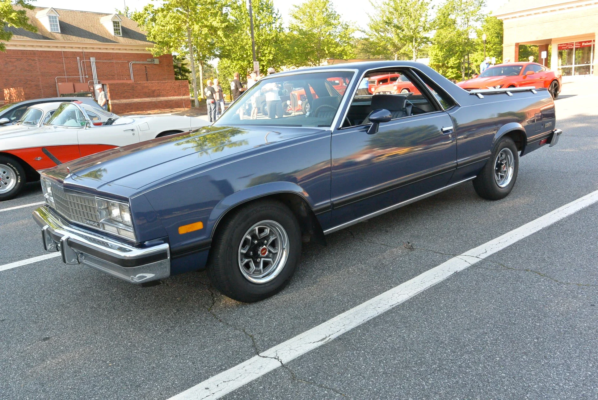 Chevrolet-El-camino-v8-1984-Blue-Blue-2