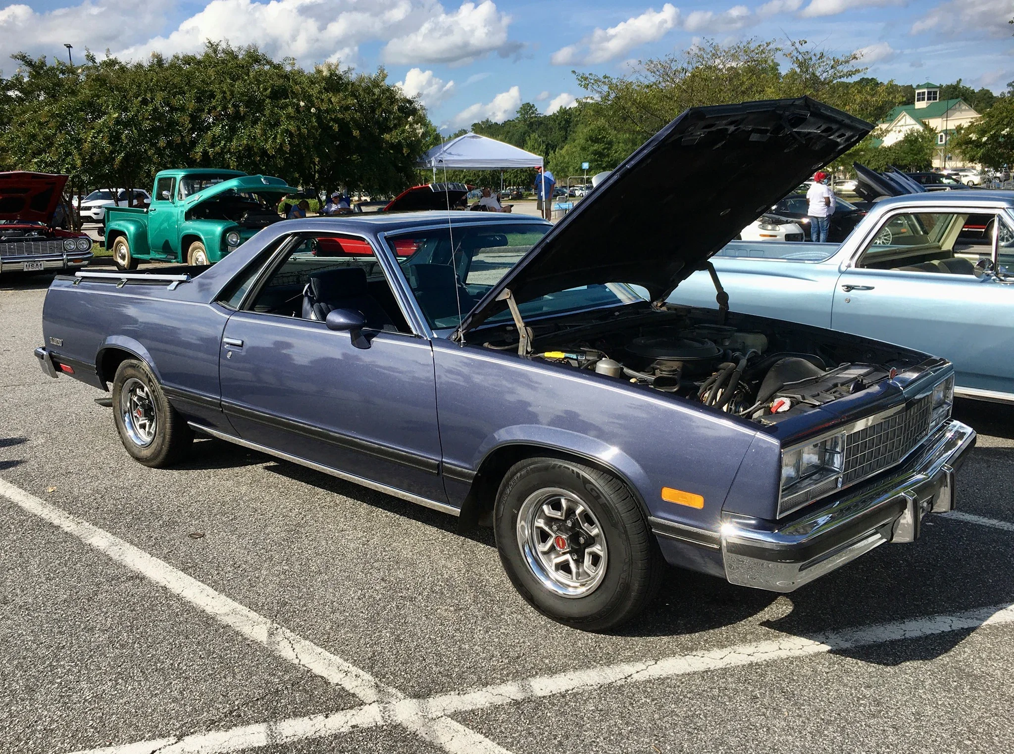 Chevrolet-El-camino-v8-1984-Blue-Blue-25