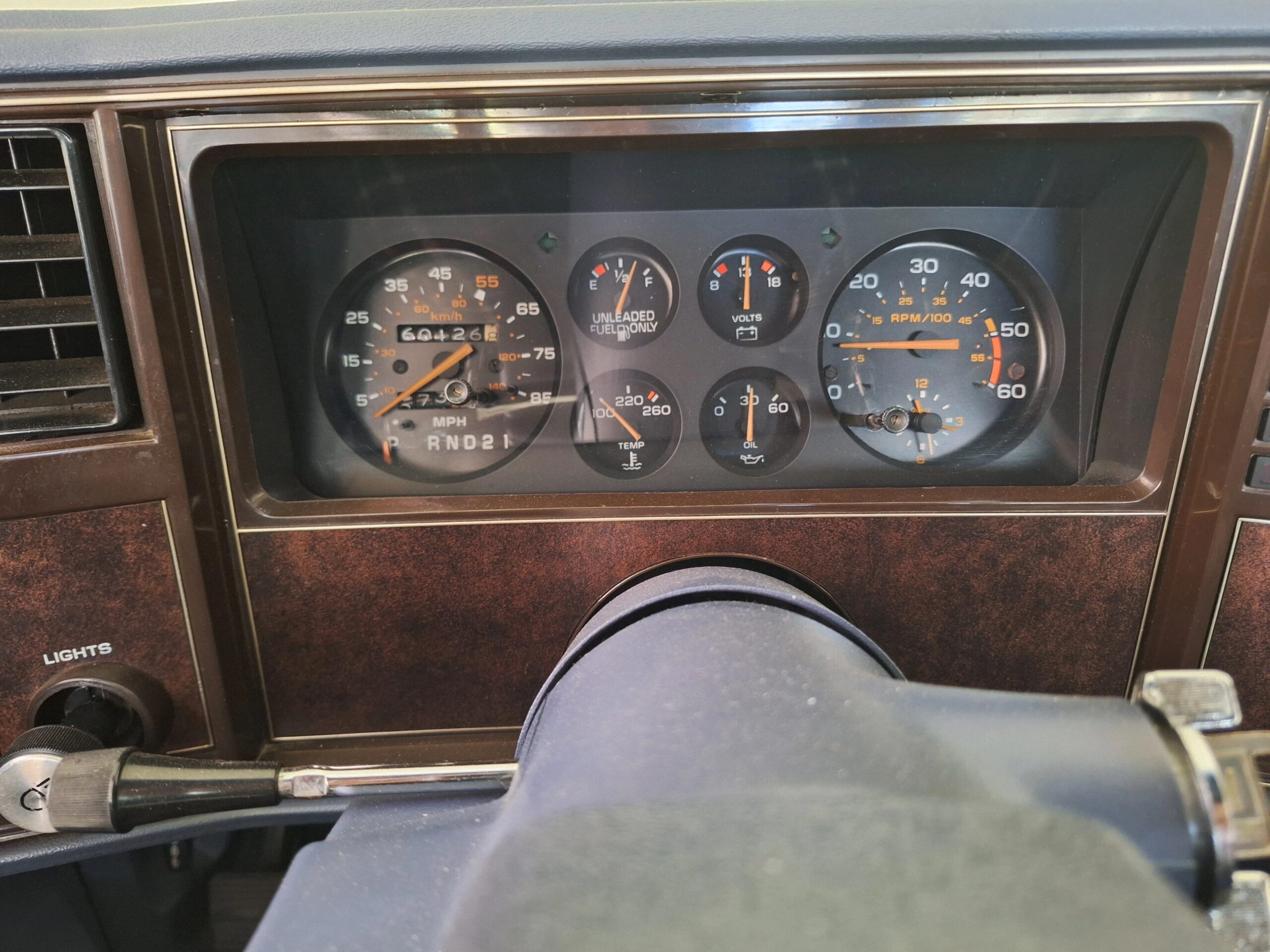 Chevrolet-El-camino-v8-1984-Blue-Blue-33