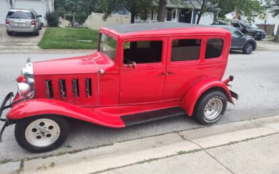 Chevrolet Four Door Sedan 1932 Sedan