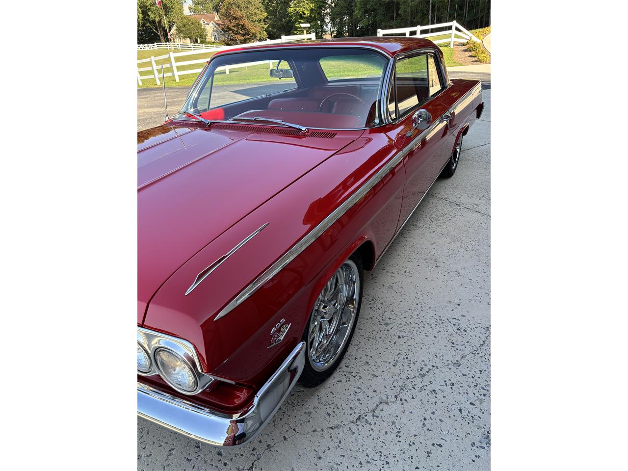 Chevrolet-Impala-1962-Red-Red-13
