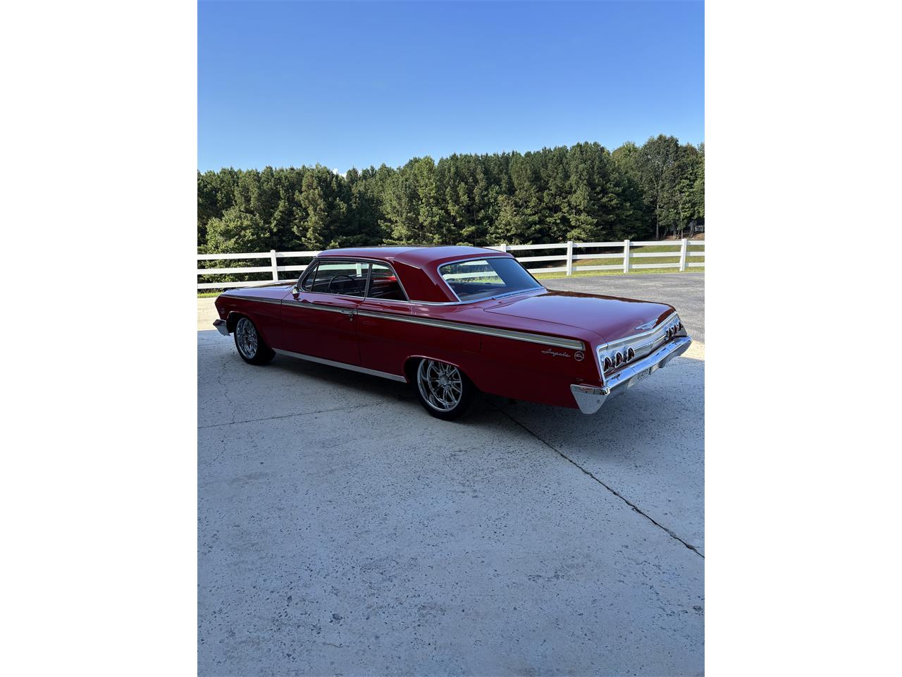 Chevrolet-Impala-1962-Red-Red-14