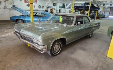 Chevrolet-Impala-1965-green-black
