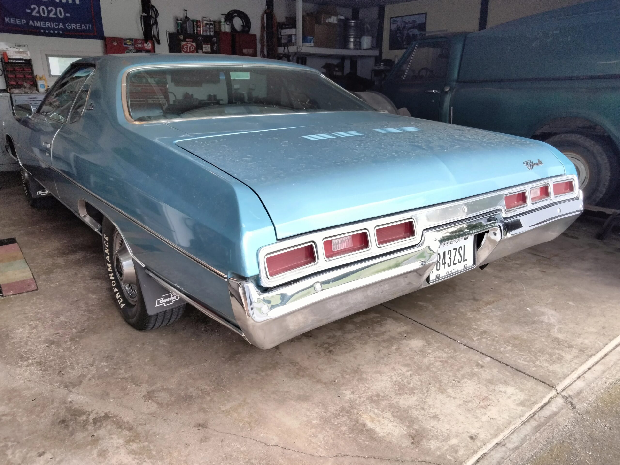Chevrolet-Impala-coupe-1971-Blue-Blue-1