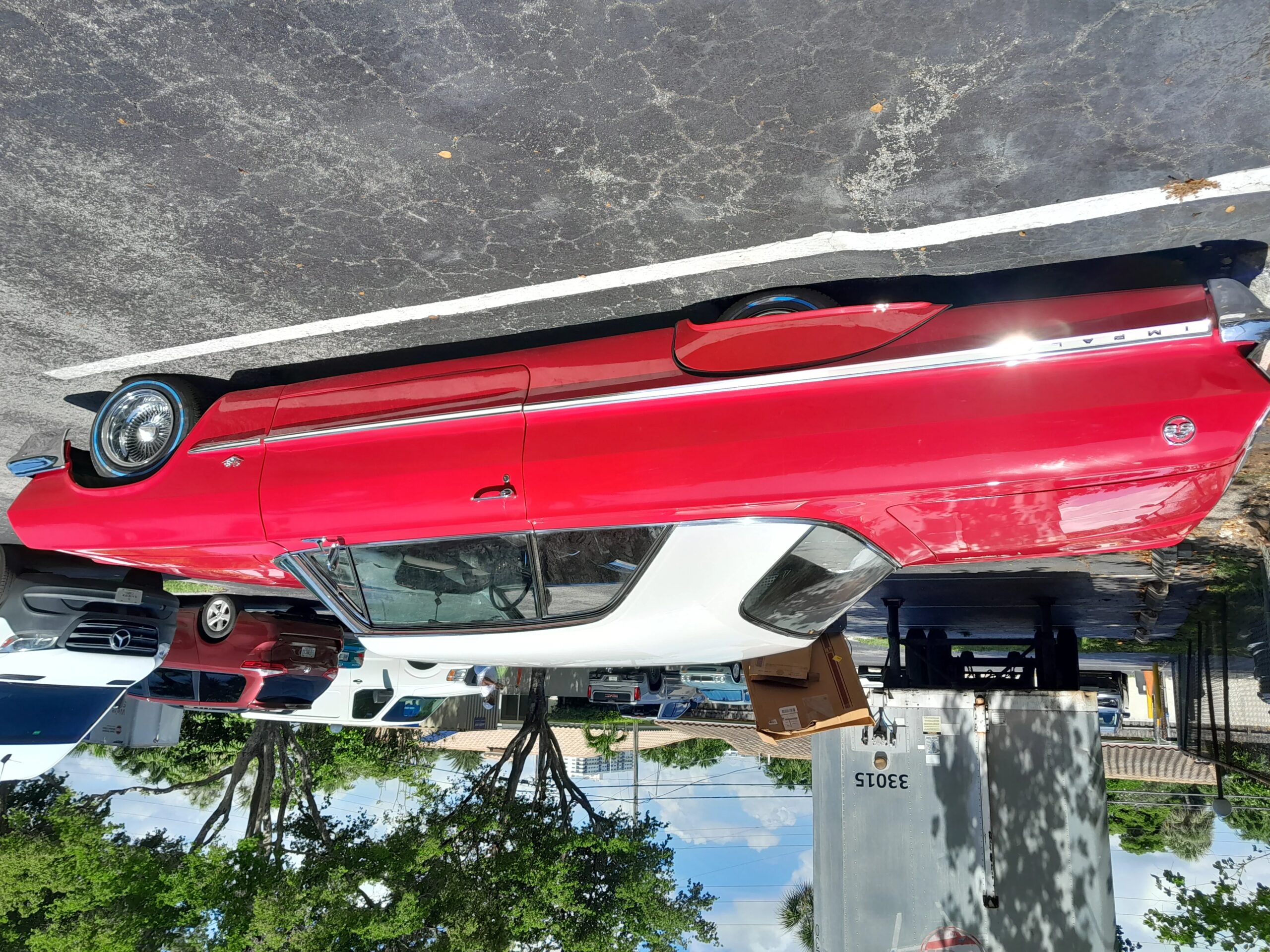Chevrolet-Impala-ss-1963-Red-Black