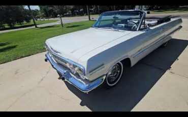 Chevrolet-Impala-ss-1963-White-Black