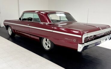 Chevrolet-Impala-ss-1964-Maroon-Metallic-Black-48