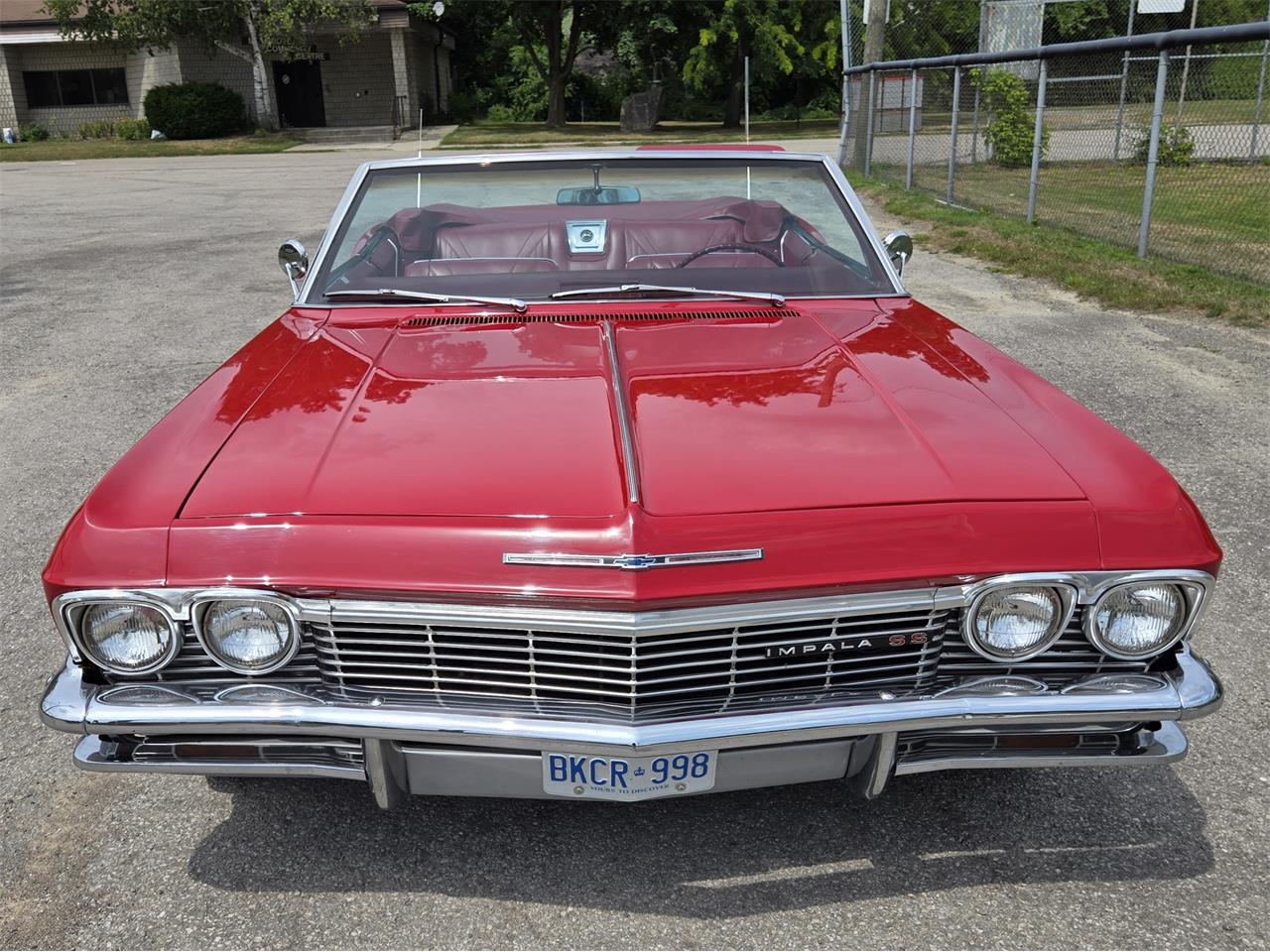 Chevrolet-Impala-ss-1965-Regal-Red-Red-1