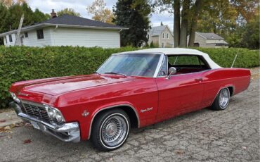 Chevrolet-Impala-ss-1965-Regal-Red-Red-13