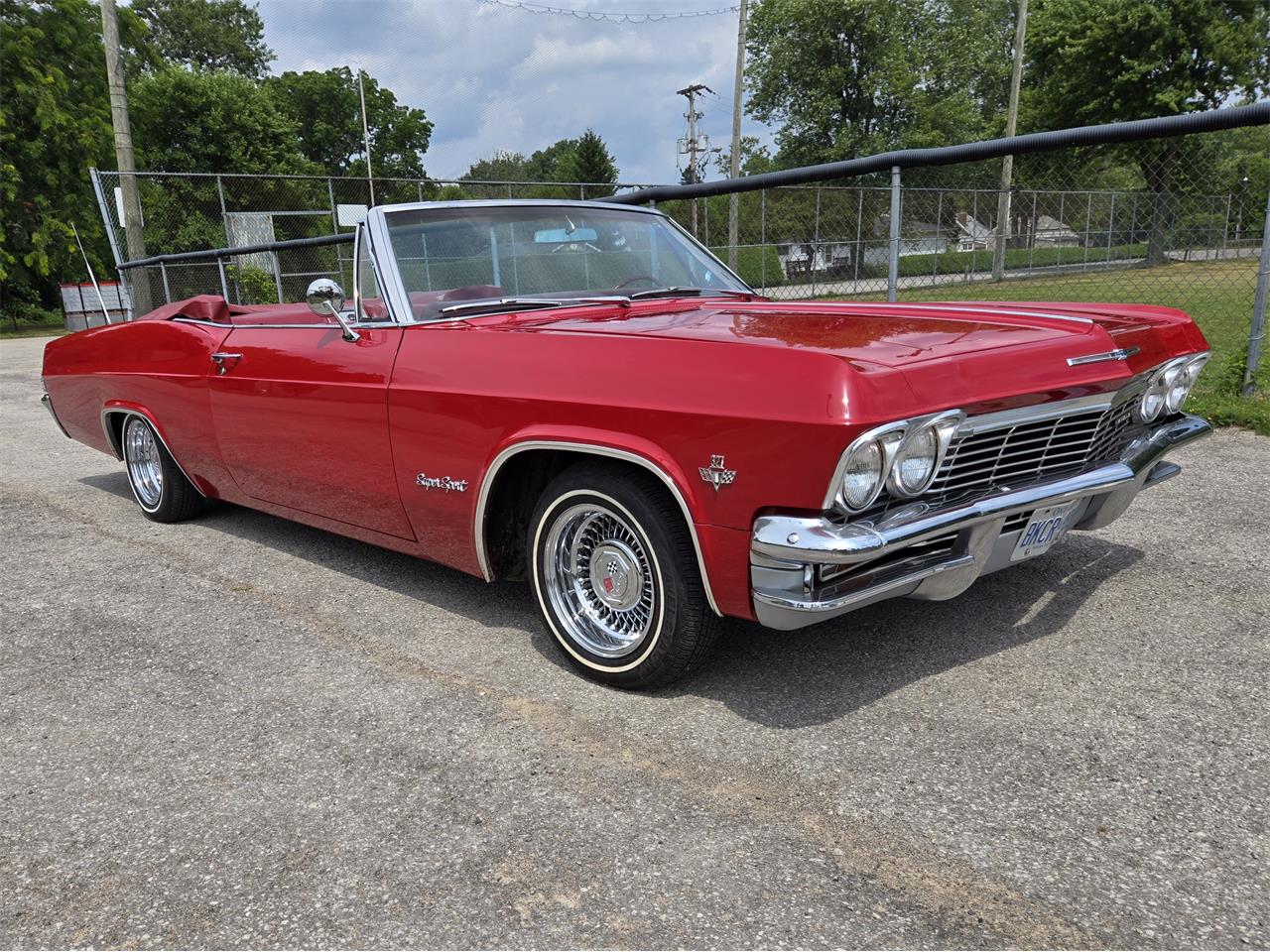 Chevrolet-Impala-ss-1965-Regal-Red-Red-2