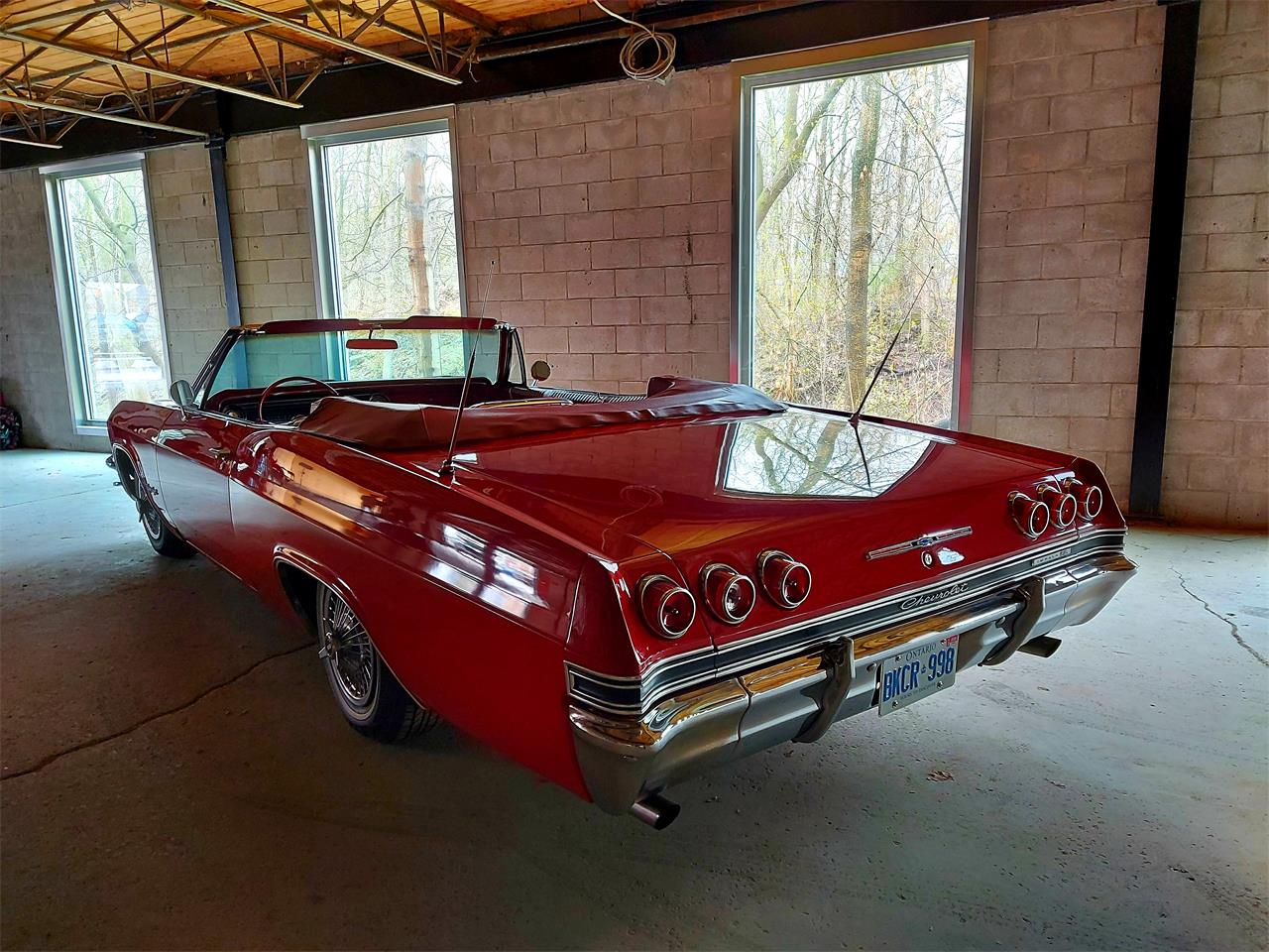 Chevrolet-Impala-ss-1965-Regal-Red-Red-7