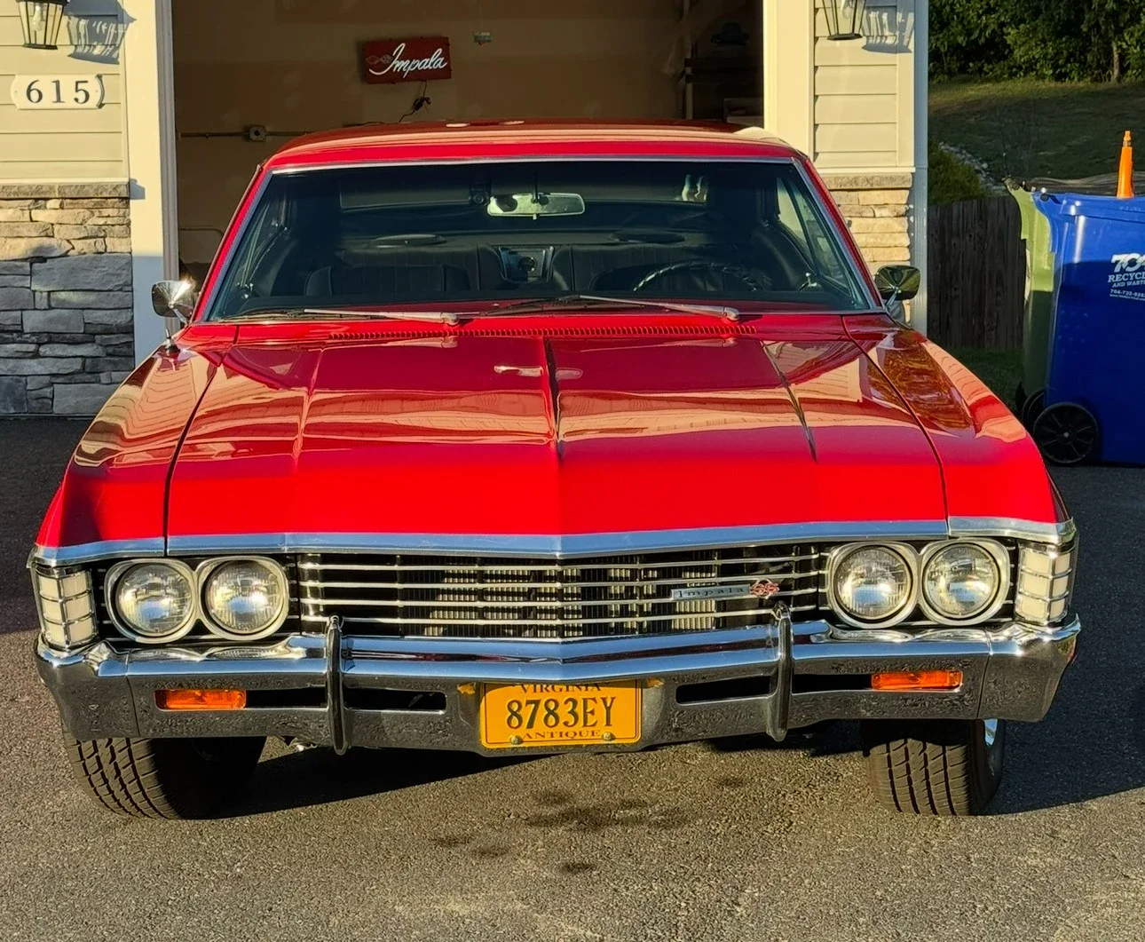 Chevrolet-Impala-ss-1967-Red-Black-22