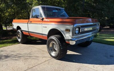 Chevrolet K10 real 4x4 swb CST SPID matches frame and vin ta 1970 --