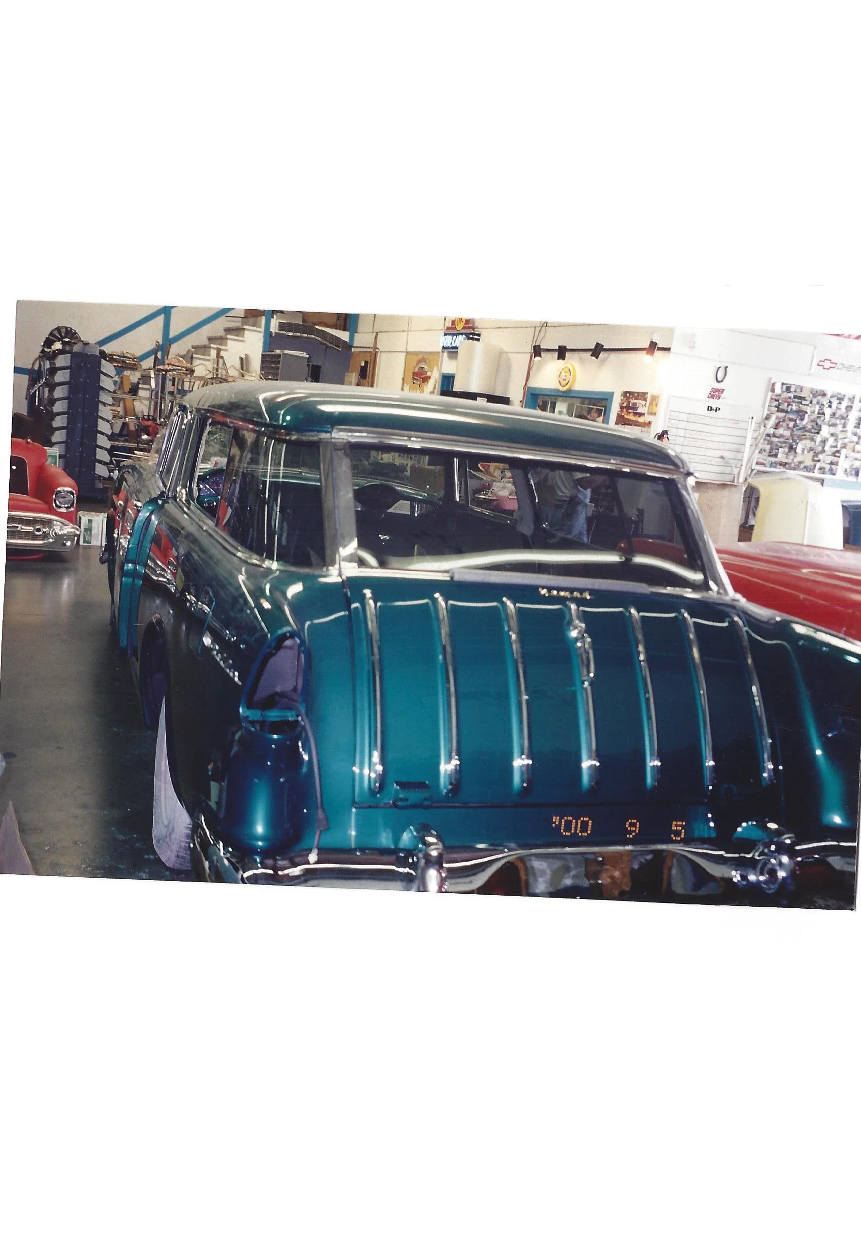 Chevrolet-Nomad-1955-Green-Beige-4