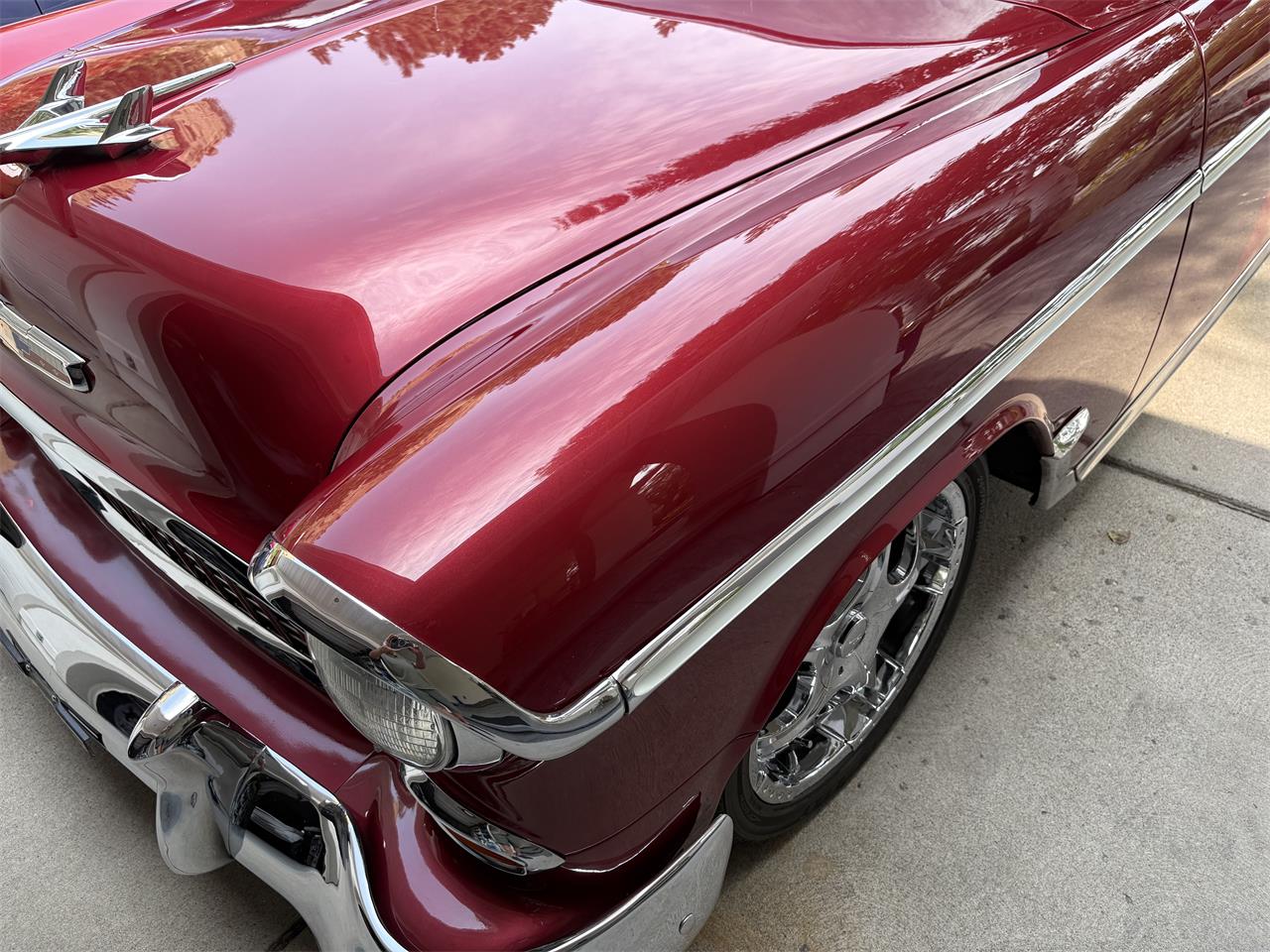 Chevrolet-Nomad-1955-Red-Tan-1