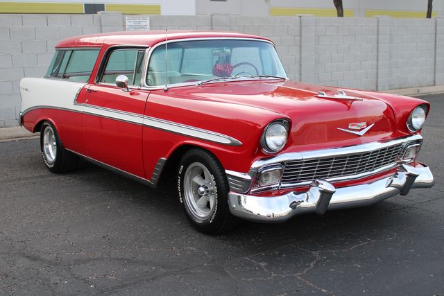 Chevrolet-Nomad-1956-Red-Red-11