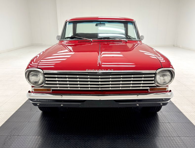 Chevrolet-Nova-1963-Bright-Red-Black-14