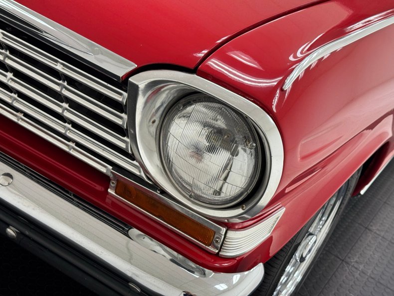 Chevrolet-Nova-1963-Bright-Red-Black-16