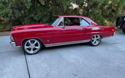 Chevrolet Nova Chevy II Resto mod Ram Jet 350 700 r4 air con 1966