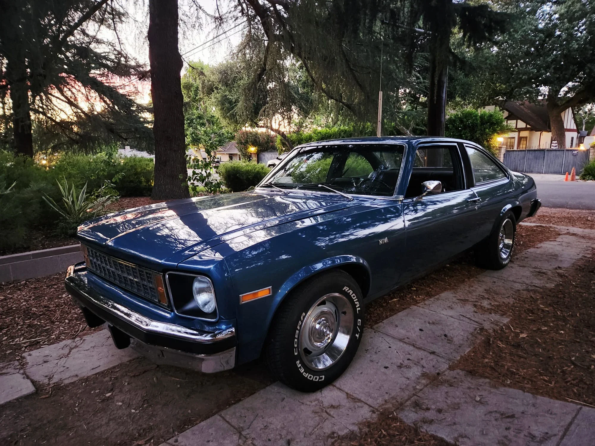 Chevrolet-Nova-coupe-1978-Blue-Blue-7