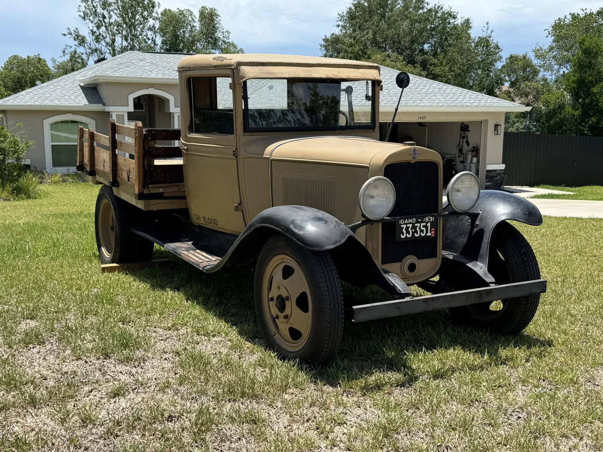 Chevrolet-Pickup-1931-Tan-Tan-20