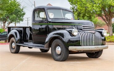 Chevrolet-Pickup-1941-Black-Brown-10