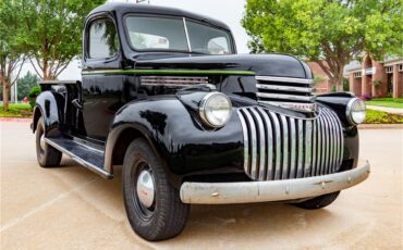 Chevrolet-Pickup-1941-Black-Brown-11