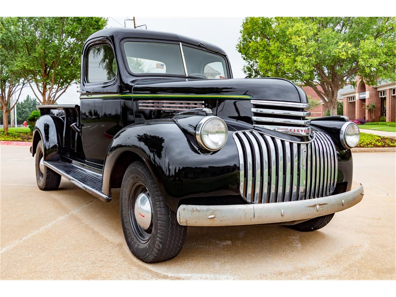 Chevrolet-Pickup-1941-Black-Brown-11