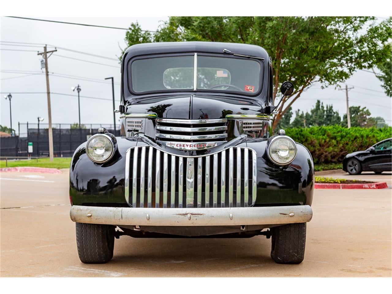 Chevrolet-Pickup-1941-Black-Brown-12