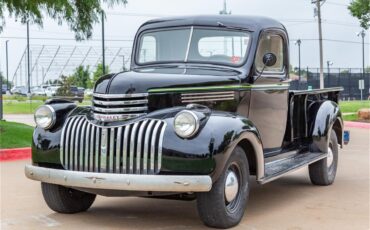 Chevrolet-Pickup-1941-Black-Brown-2