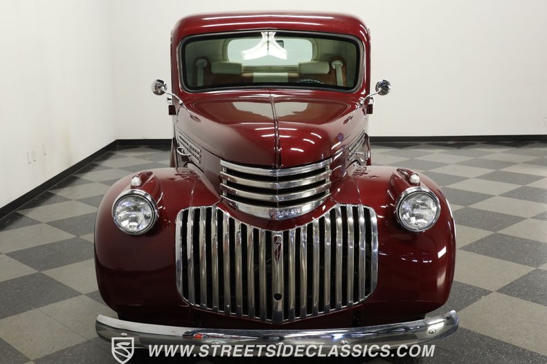 Chevrolet-Pickup-1946-Burgundy-Maroon-BronzeCream-7
