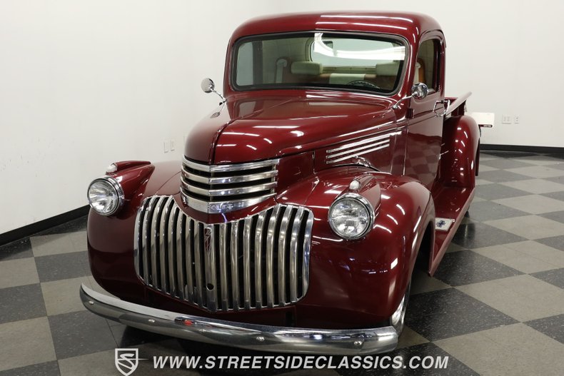 Chevrolet-Pickup-1946-Burgundy-Maroon-BronzeCream-8
