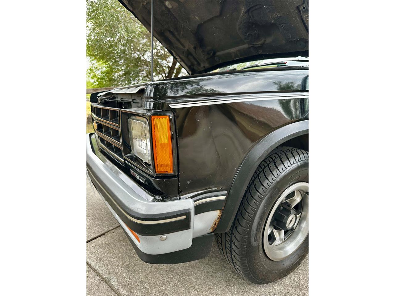 Chevrolet-S10-1987-Black-Black-18