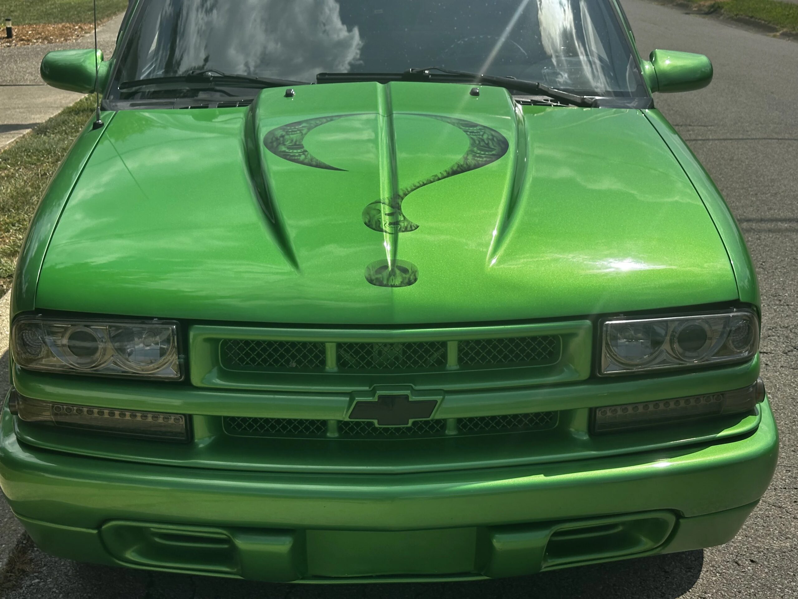 Chevrolet-S10-pickup-2wd-regular-cab-1994-Green-Black