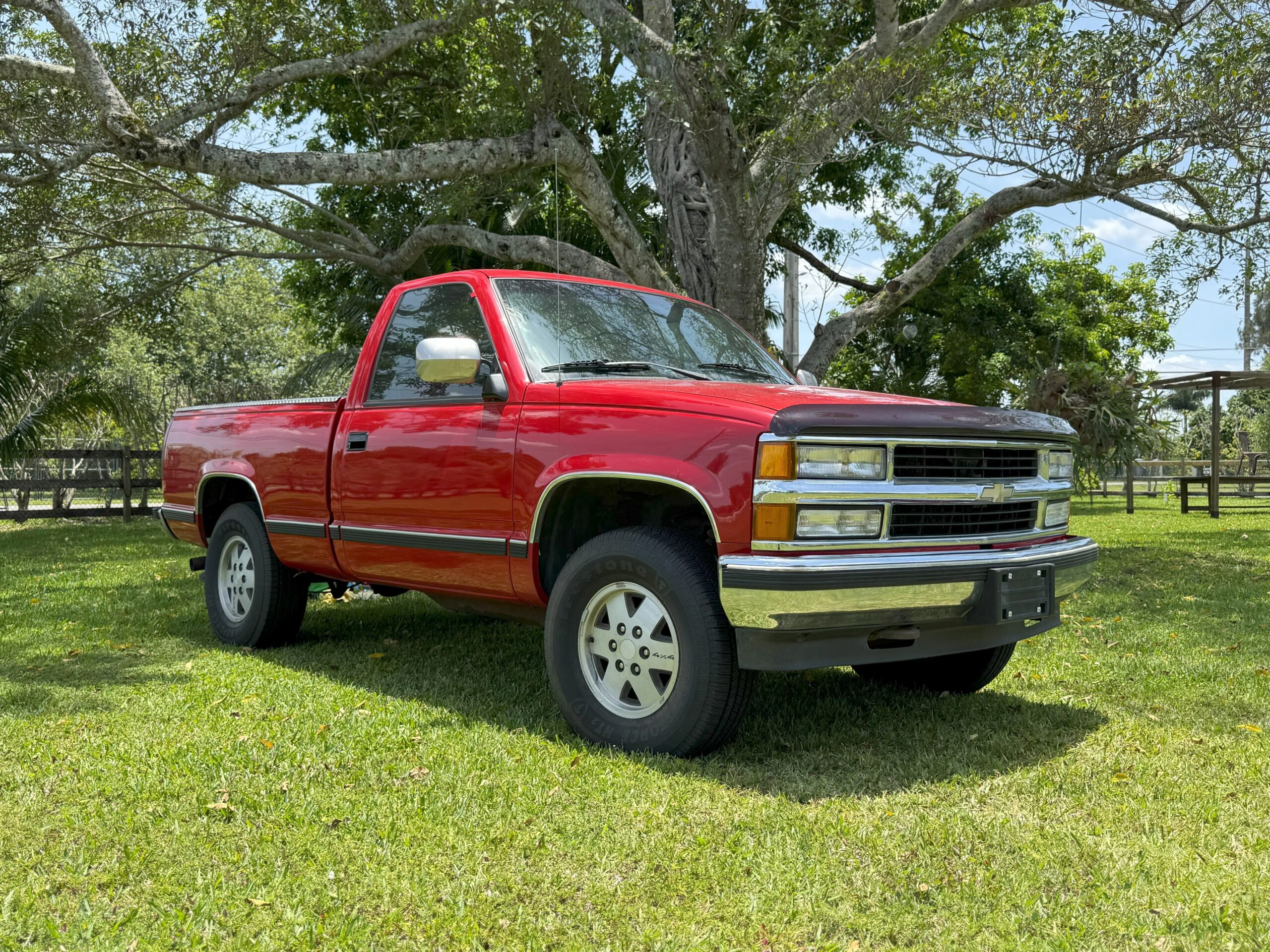 Chevrolet-Silverado-1500-1989-Red-Red-2