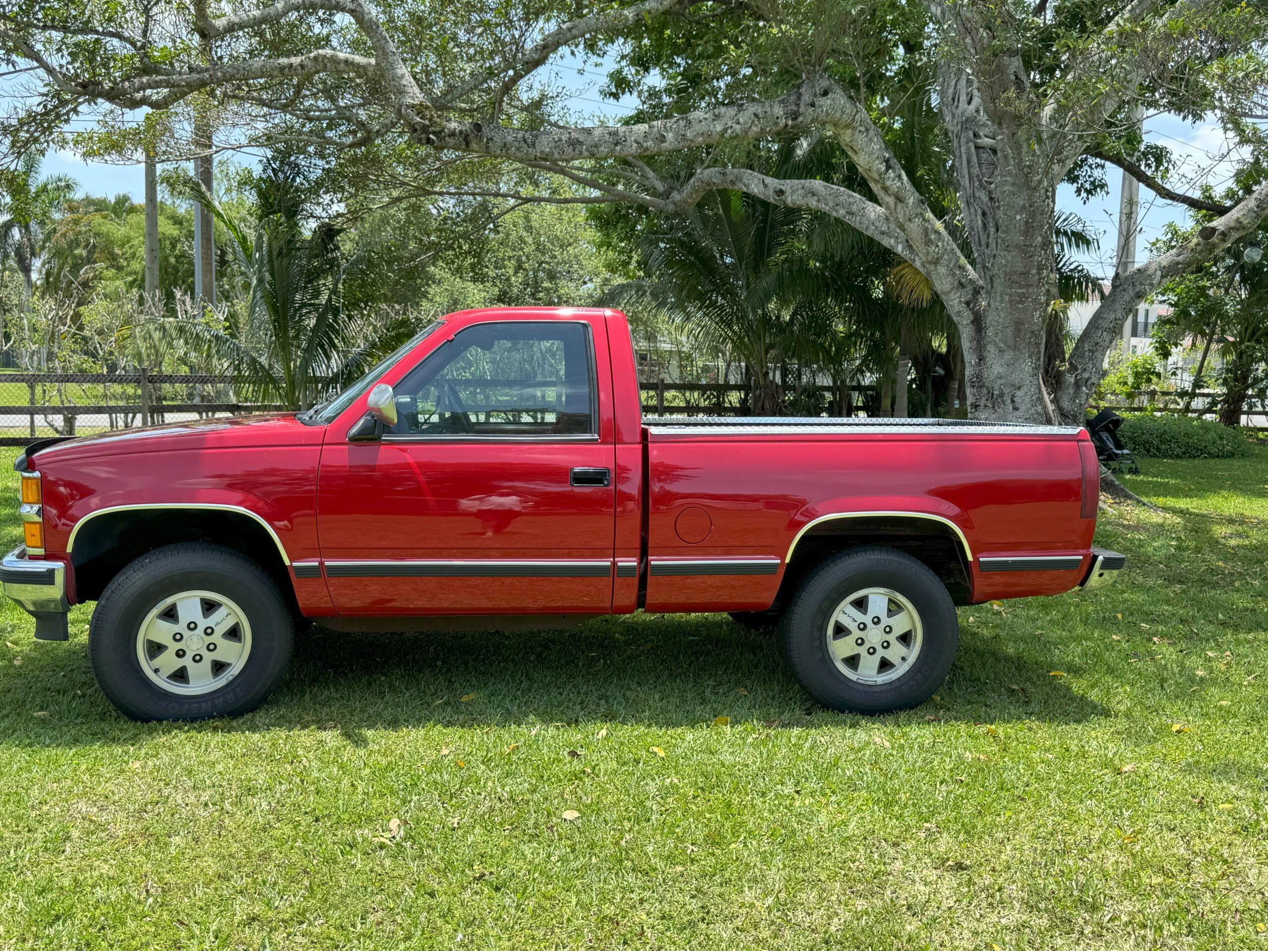 Chevrolet-Silverado-1500-1989-Red-Red-7