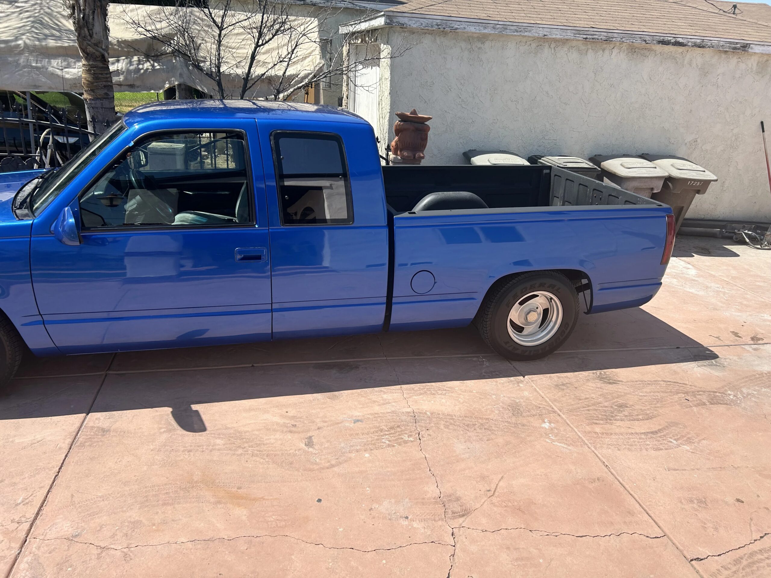 Chevrolet-Silverado-1500-2wd-extended-cab-1989-Blue-Black-4